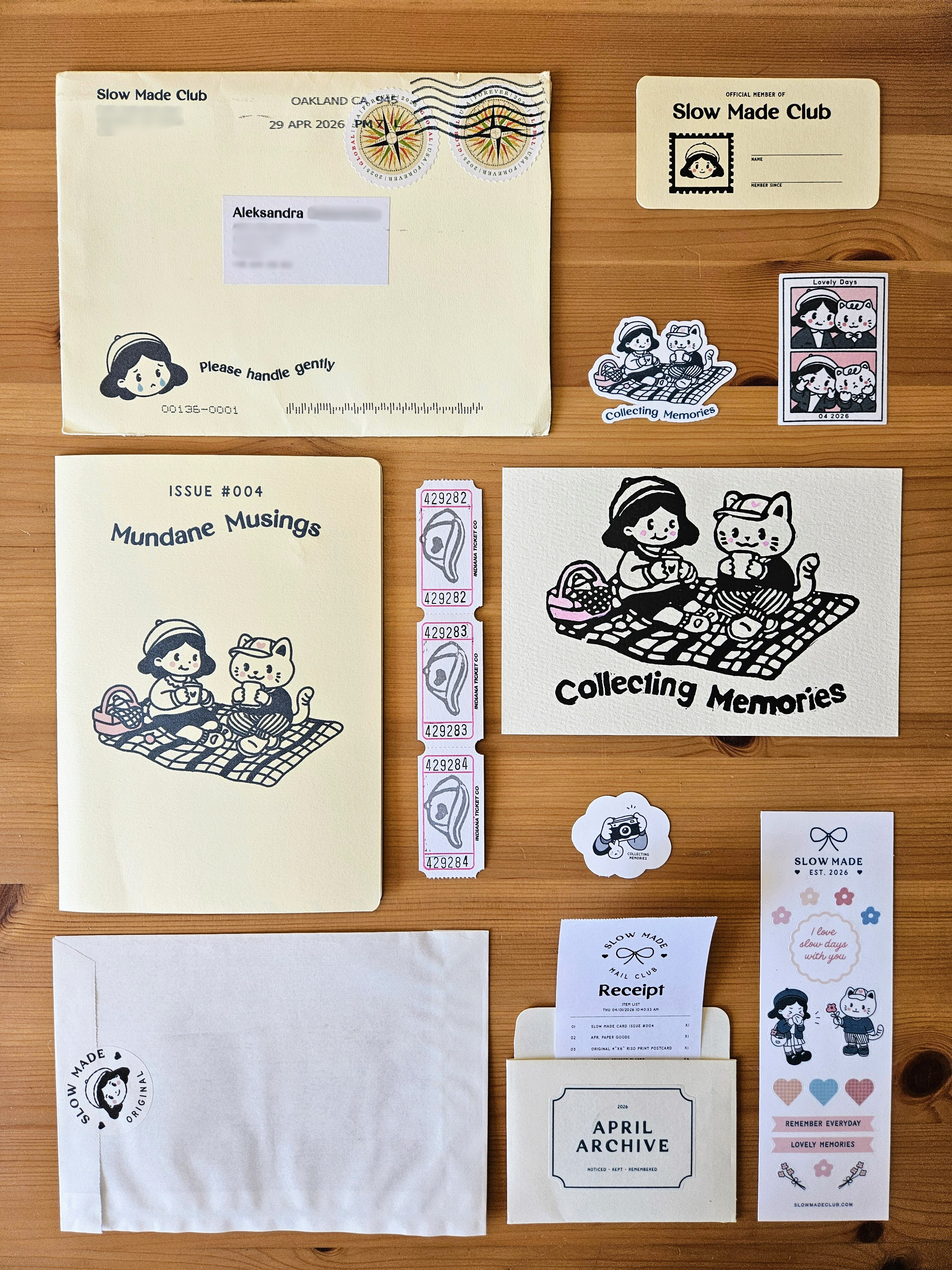 Slow Made Mail Club