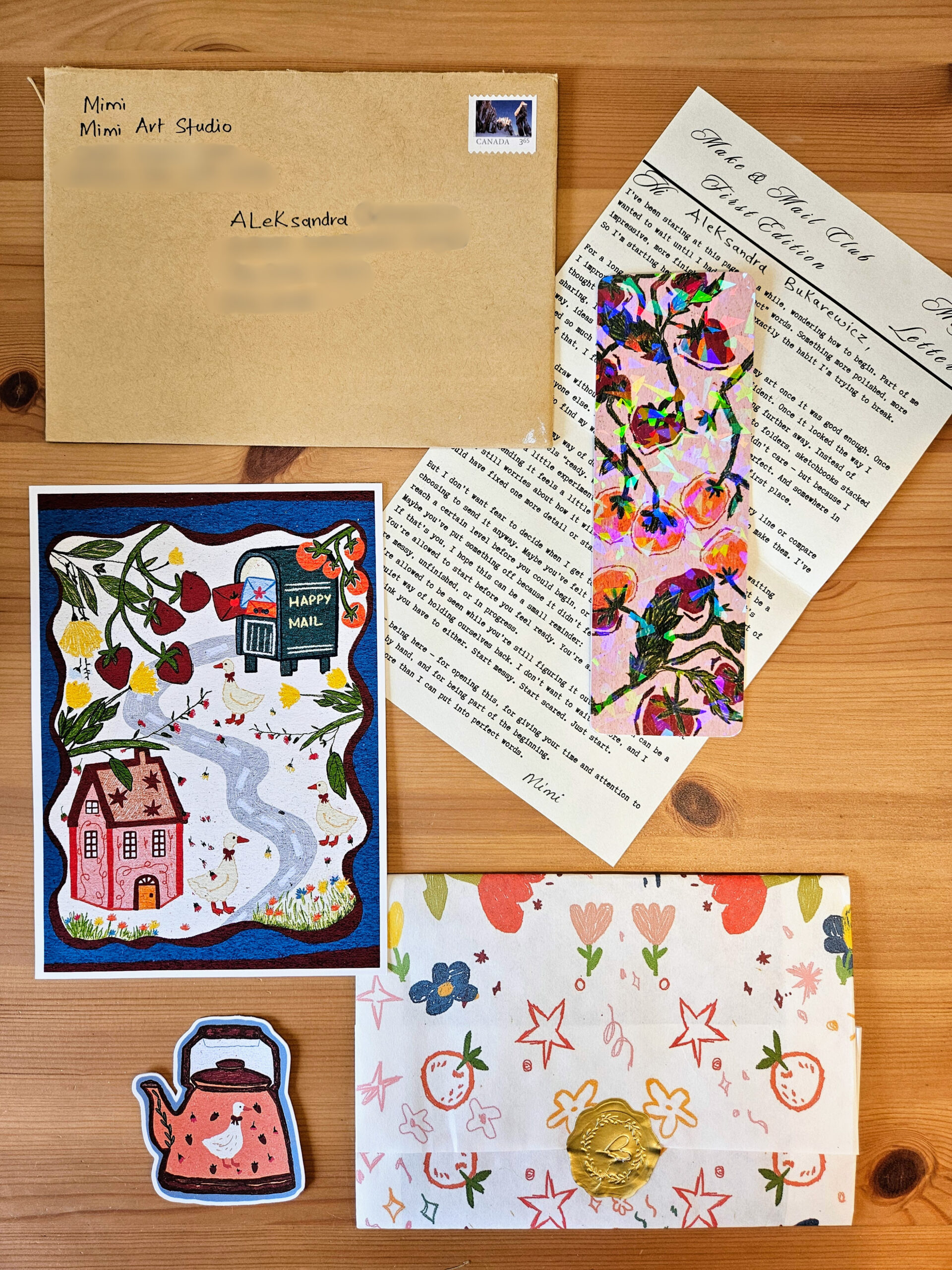 Make & Mail Club by Mimi Art Studio