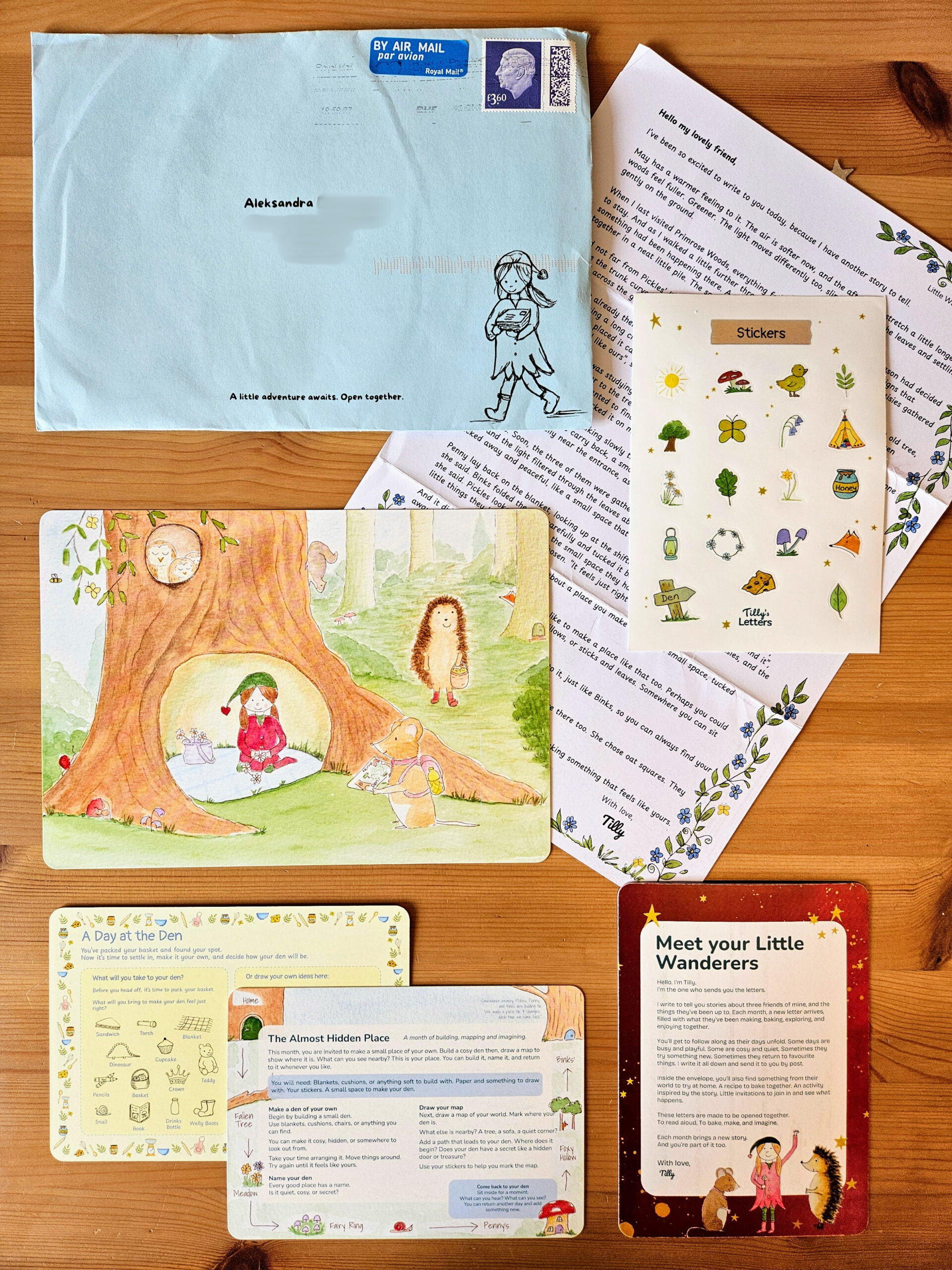 Tilly’s Letters